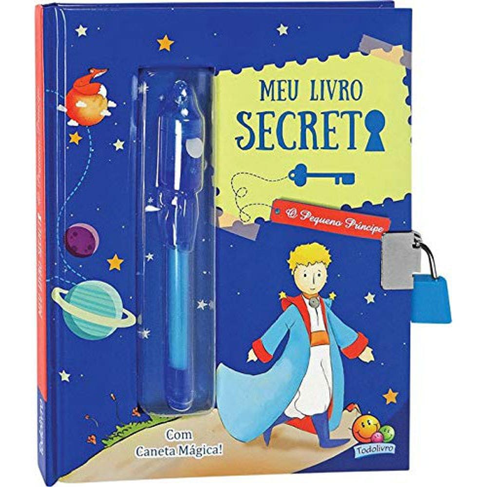 Diario - Meu Livro Secreto - Pequeno Principe