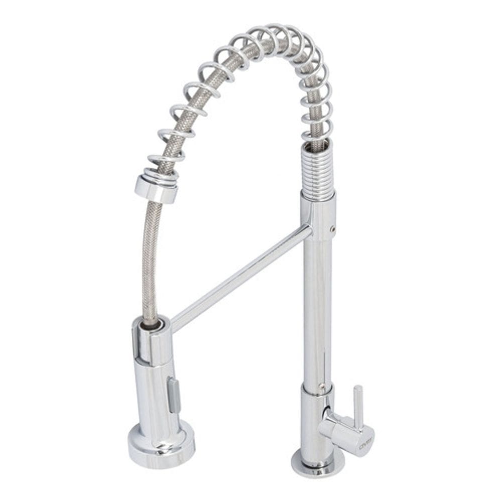 Torneira De Bancada Flexível Cozinha Cromada Gourmet Luxury