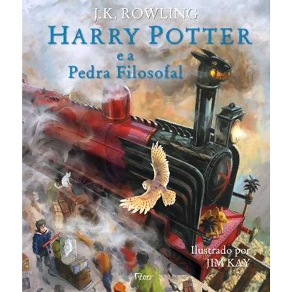 Harry Potter Vol 1 - E A Pedra Filosofal - Ilustrado