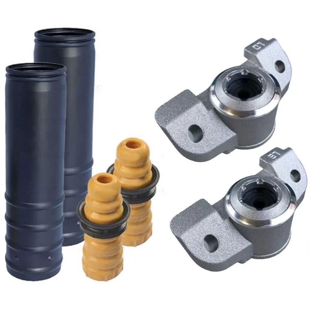 Kit Coxim Batente Amortecedor Traseiro Onix Cobalt Spin