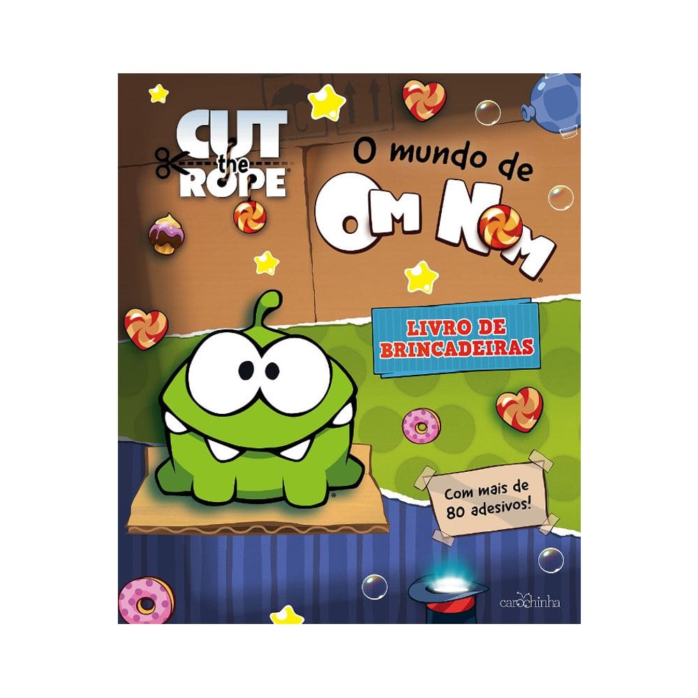 O Mundo De Om Nom - Livro De Brincadeiras