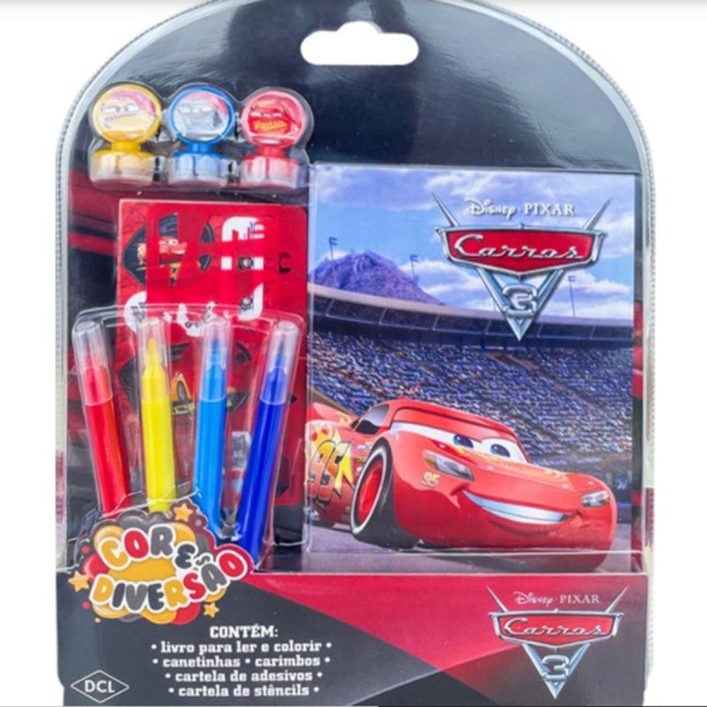 Disney - Cor E Diversão - Carros 3