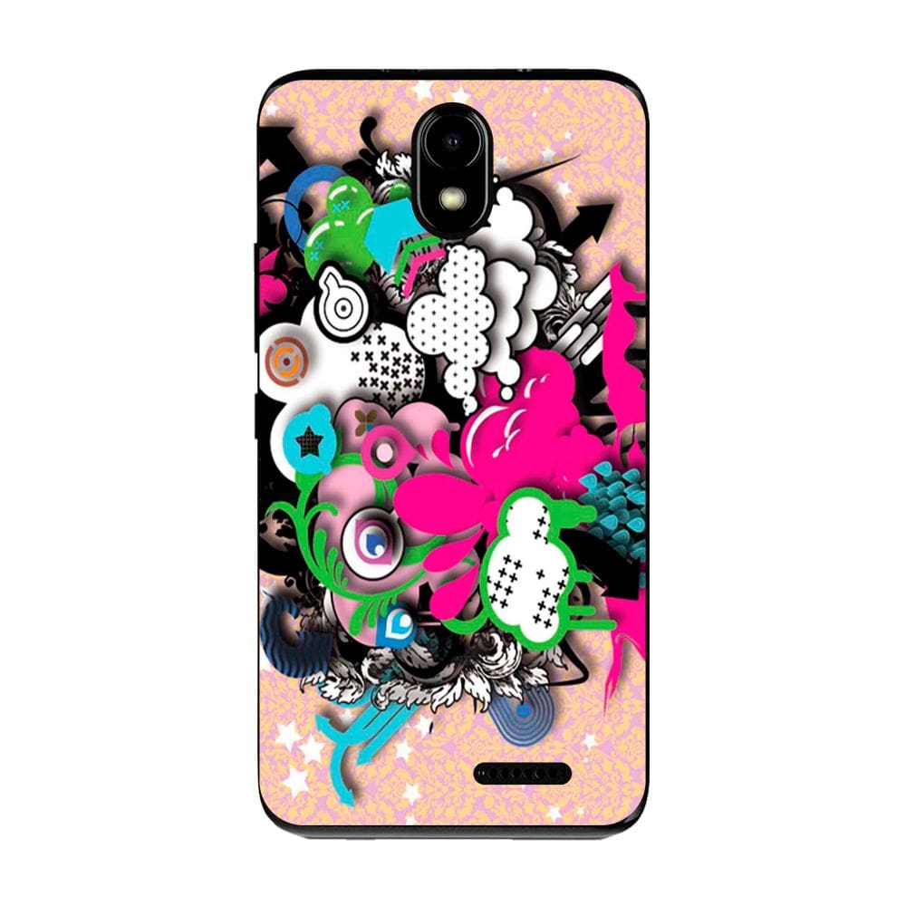 Capa Adesivo Skin104 Verso Para Multilaser E Pro 4G