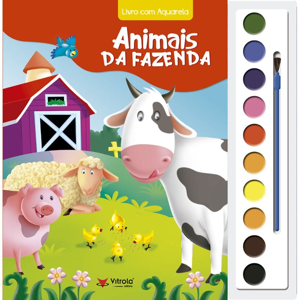 Aquarela - Animais Da Fazenda