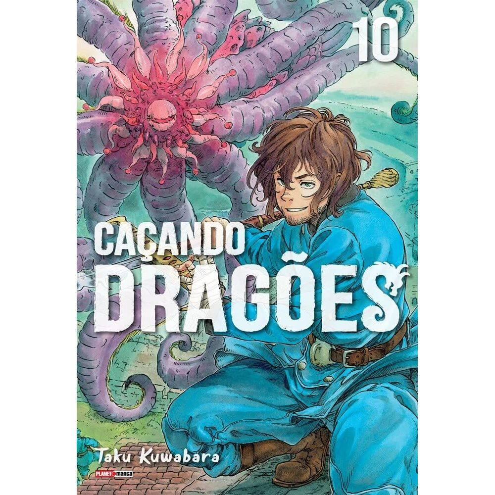 Caçando Dragões - Vol 10 - Manga