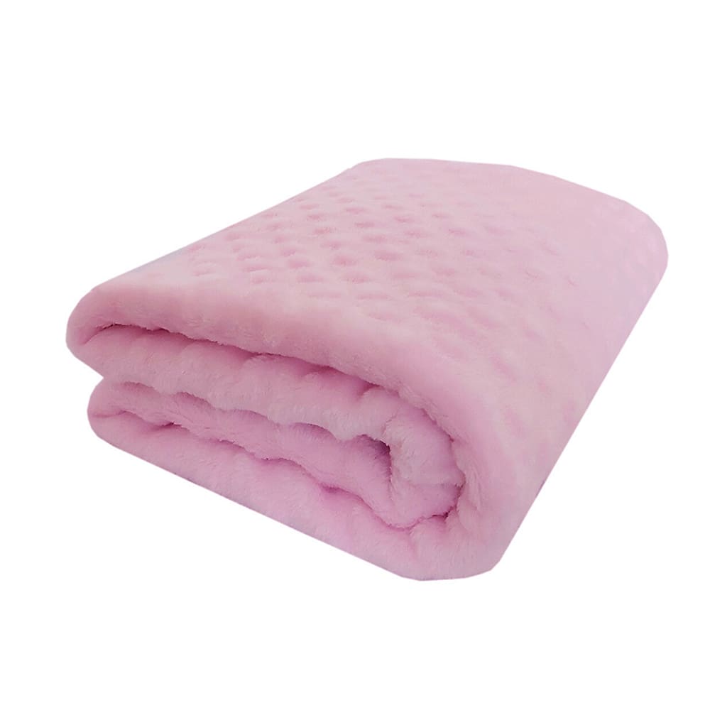 Manta para Bebe Menina Microfibra Soft Cobertor Antialergico Passeio Enxoval Infantil Toque Macio