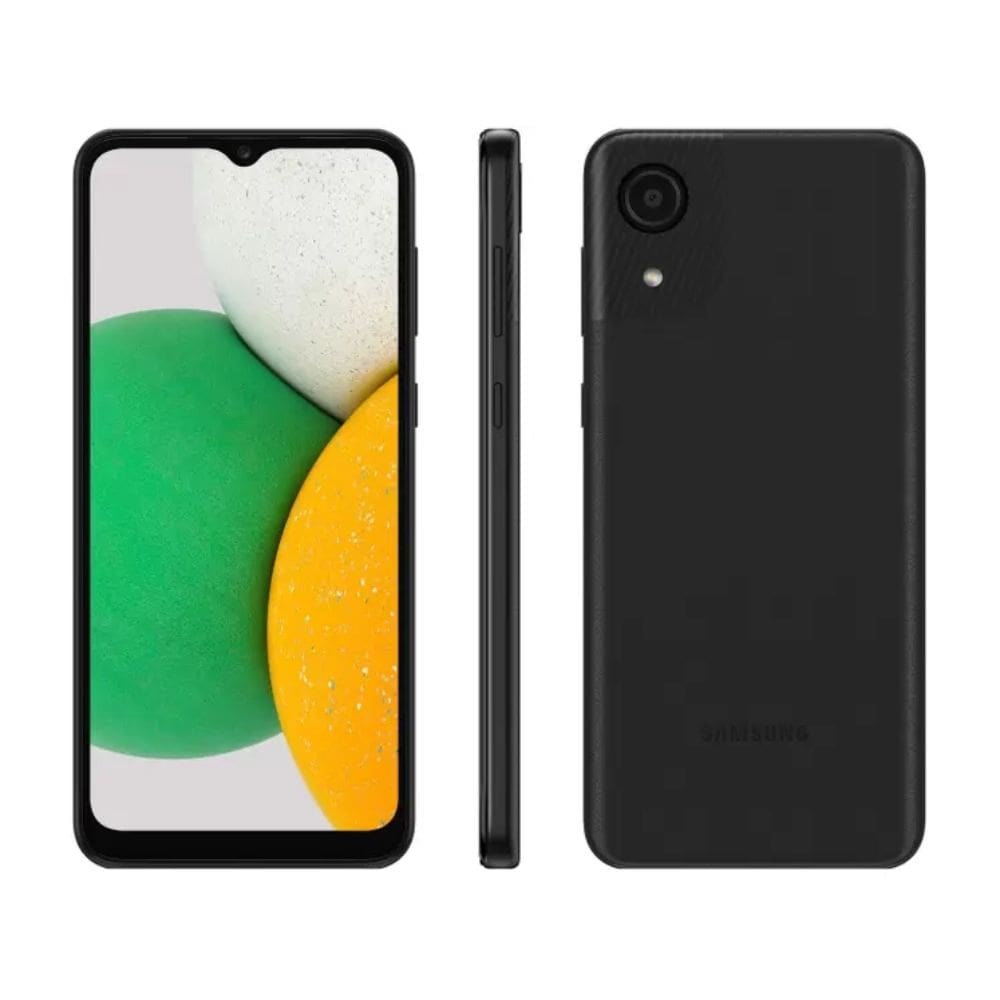 Usado: Samsung A03 Core 32 GB Preto - Muito Bom