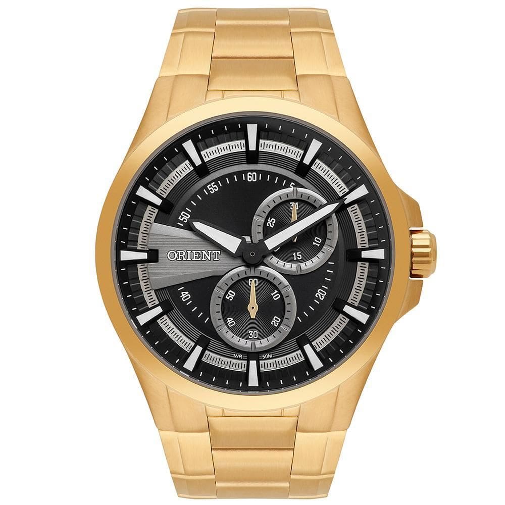 Relógio Orient Analógico Dourado Masculino Mgssm035G1Kx