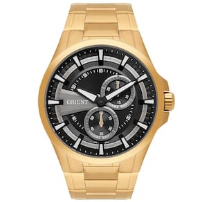 Relógio Orient Analógico Dourado Masculino Mgssm035G1Kx