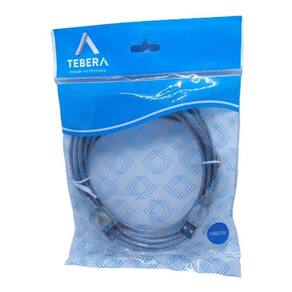 Cabo Usb A Macho X Usb B Femêa 2.0 Tebera 3 Metros Cristal