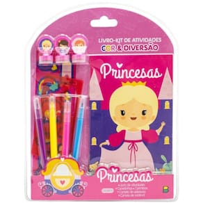 Livro kit de atividades - Princesa