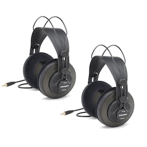 Kit Com 2 Fones De Ouvido De Estúdio Samson Sasr850