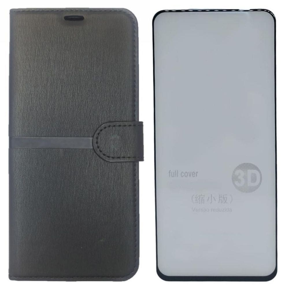 Kit Capa Carteira Compatível Motorola G13 / G23 / G53 +