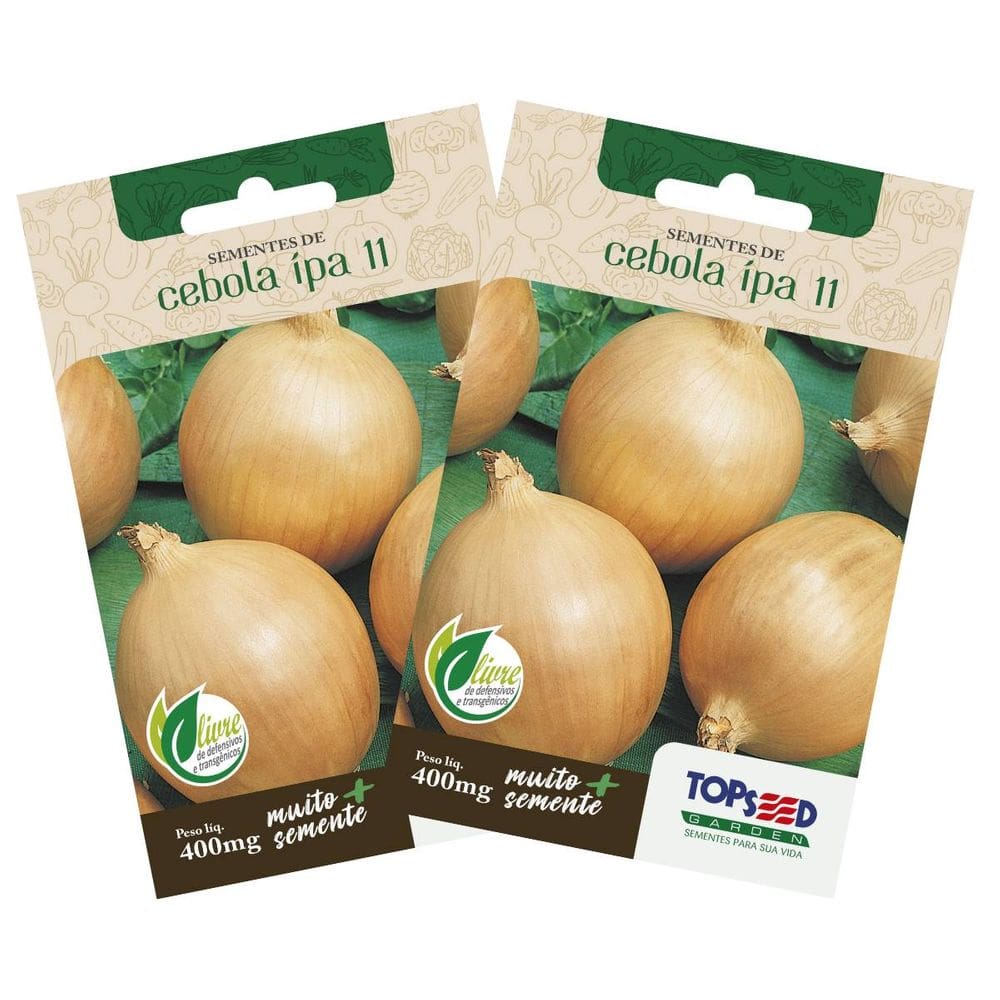 2X Sementes de Cebola IPA 11  TOPSEED