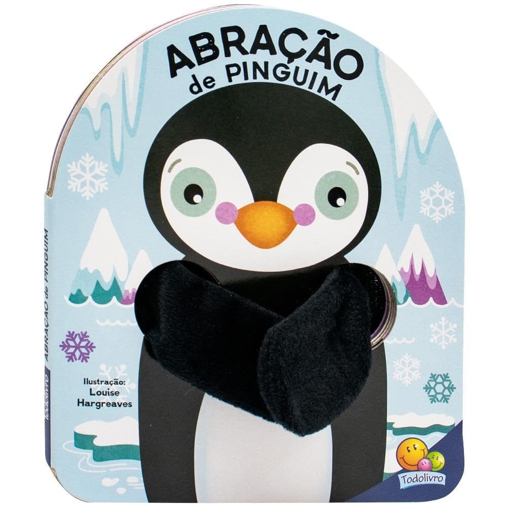 Livro Dedoche - Abração De Pinguim
