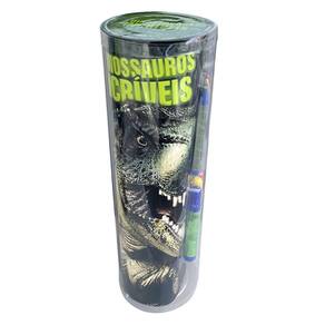 Tubo Histórias Para Colorir - Dinossauros Incríveis