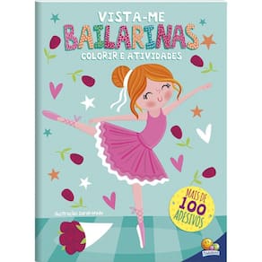 Vista-Me - Bailarinas - Colorir E Atividades