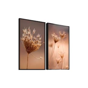 Quadro Decorativo Vinil com Vidro Flor Dente de Leão 100x70 Colorido
