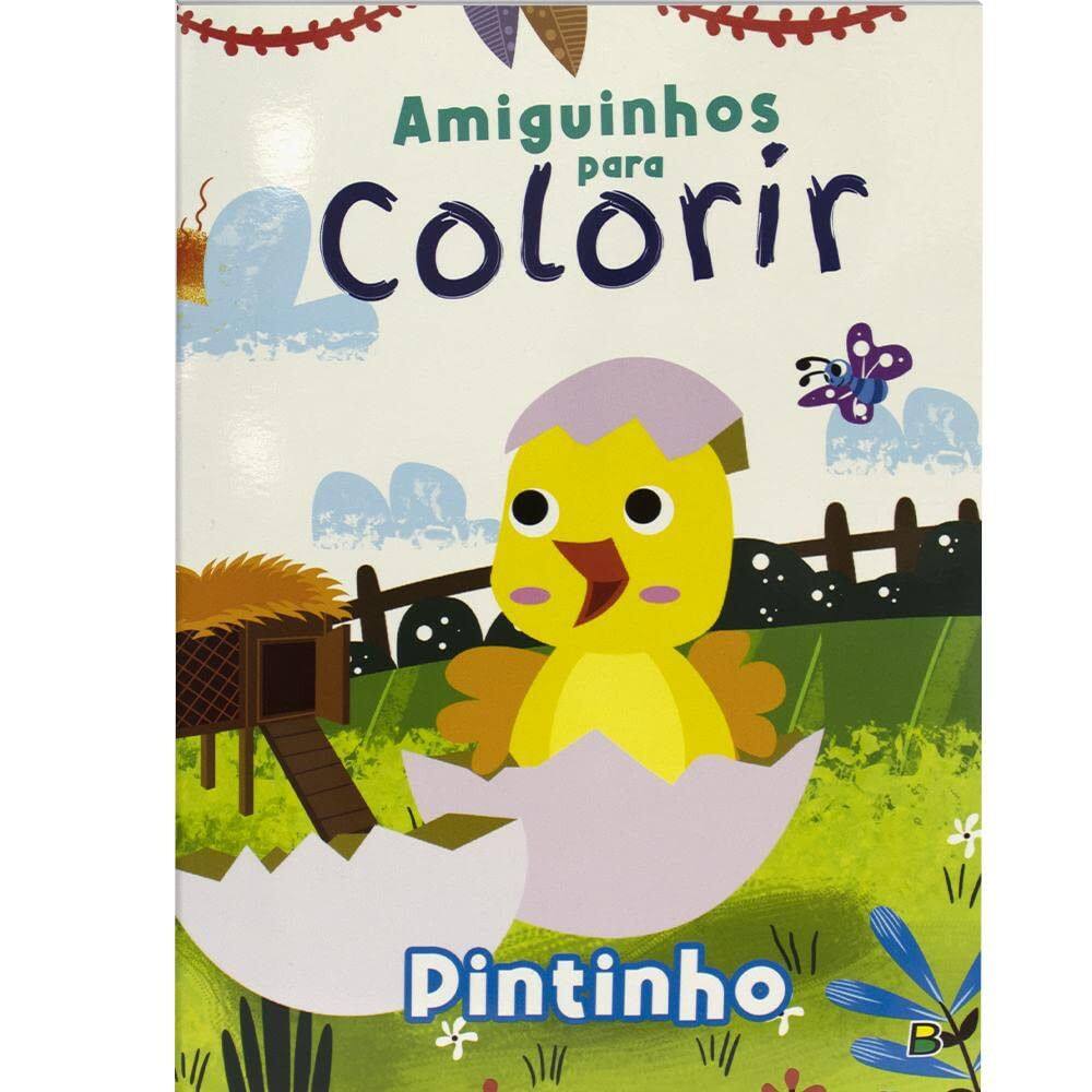 Amiguinhos Para Colorir - Pintinho