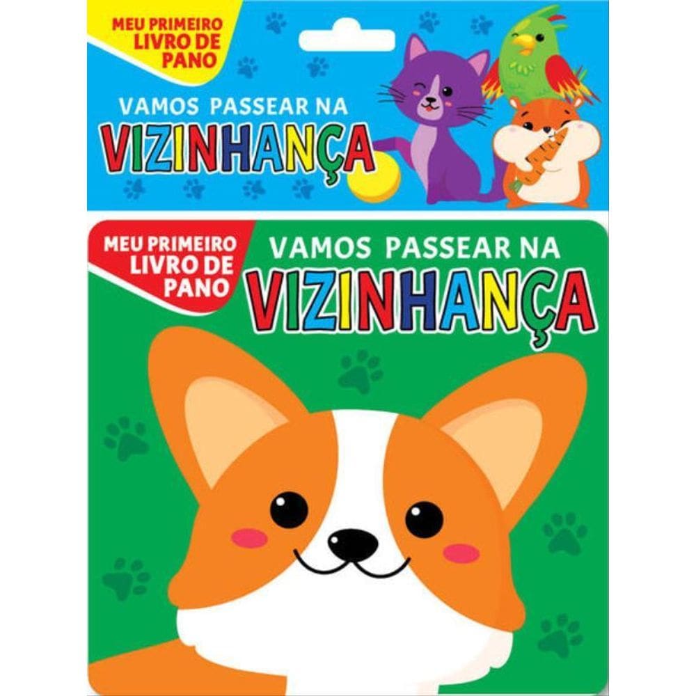 Meu Primeiro Livro De Pano - Vamos Passear Na Vizinhança