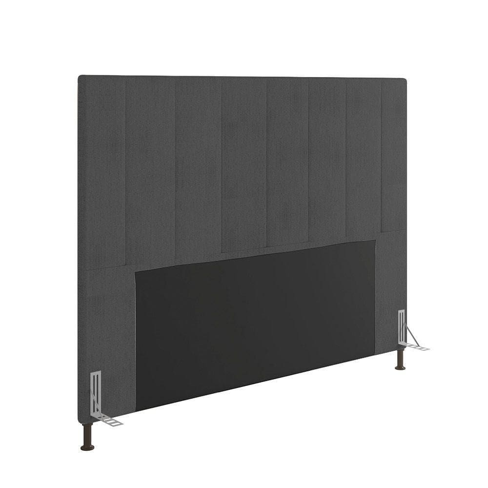 Cabeceira Queen 1,60m Munique Linho Grafite - Pallazio