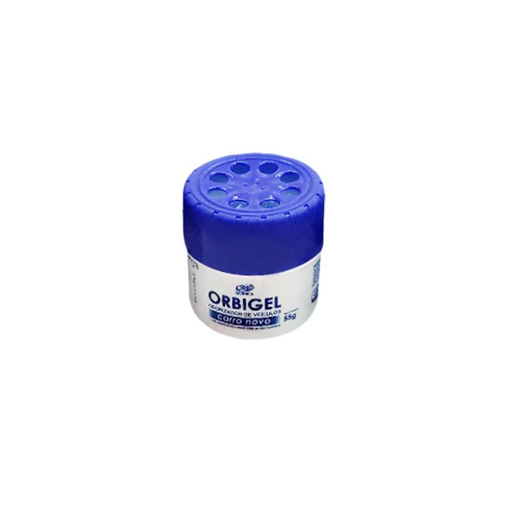 Aromatizador para Carro Novo Orbigel 55G ORBI Quimica