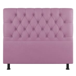 Cabeceira Cama Box Casal Queen Size Nice 160cm Suede Rosa - Abmaza