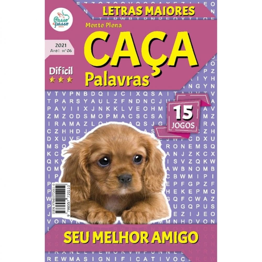 Caça Palavras - Seu Melhor Amigo - Difícil