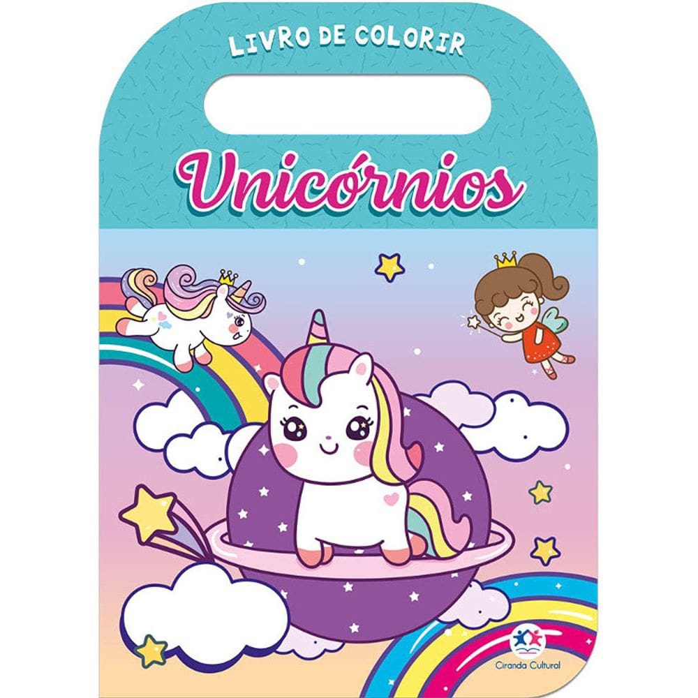 Livro De Colorir - Unicornios