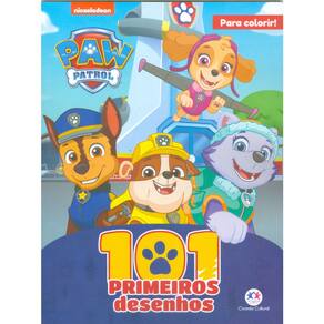 101 Primeiros Desenhos - Paw Patrol Para Colorir