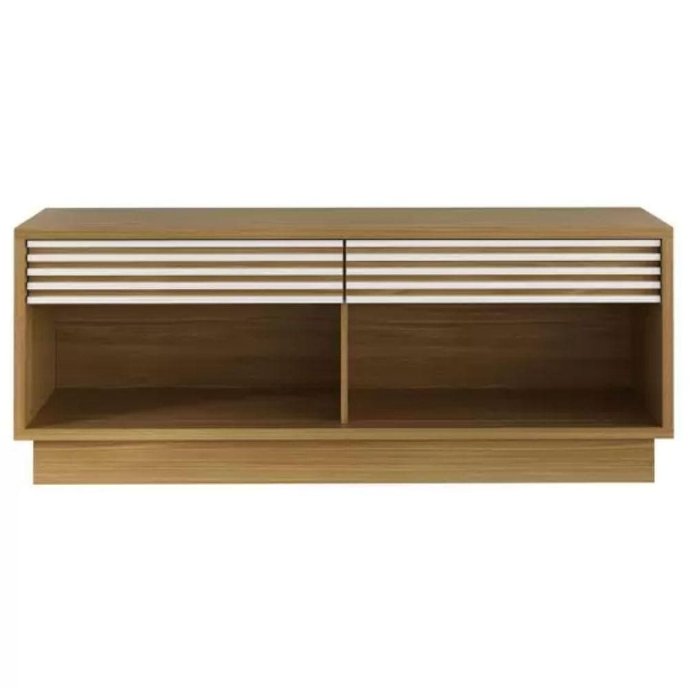 Rack Ra2003 2 Gavetas Tecnomobili Natural/off White Natural/off White