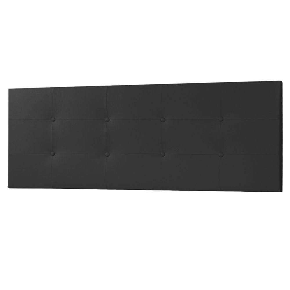 Cabeceira Painel Casal 1,40m Berlim Corano Cinza - Pallazio