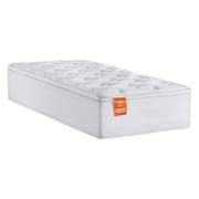 Colchão Solteiro Molas Ensacadas Real Pillow Top 88x188x27cm Branco Inducol Até 130kg Por Pessoa