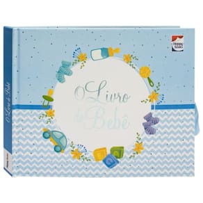 Livro do bebê (Azul)