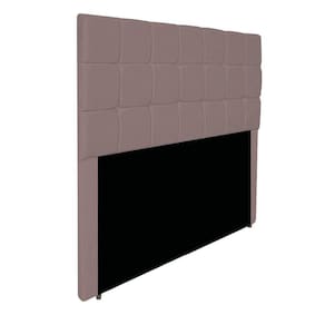 Cabeceira Estofada Manchester 195 Cm King Size Linho - Doce Sonho Móveis Cor Rosê