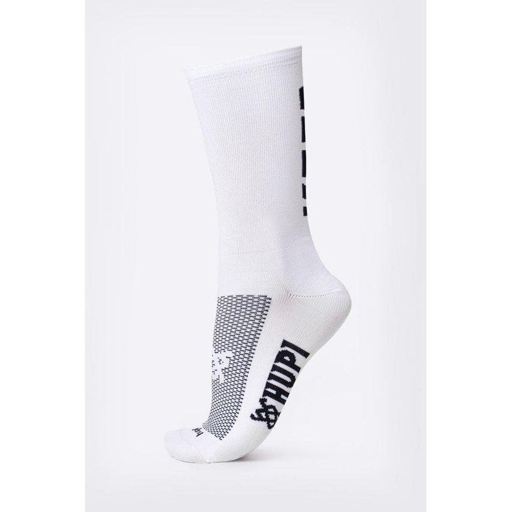 Meia HUPI Keep Running Branco