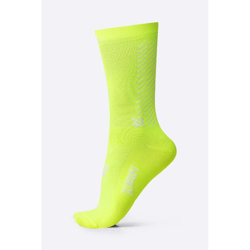 Meia HUPI Reacto Amarelo neon
