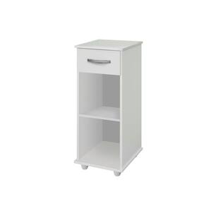 Armário 300 Multiuso 1 Porta 1 Gaveta Benetil Cor:branco