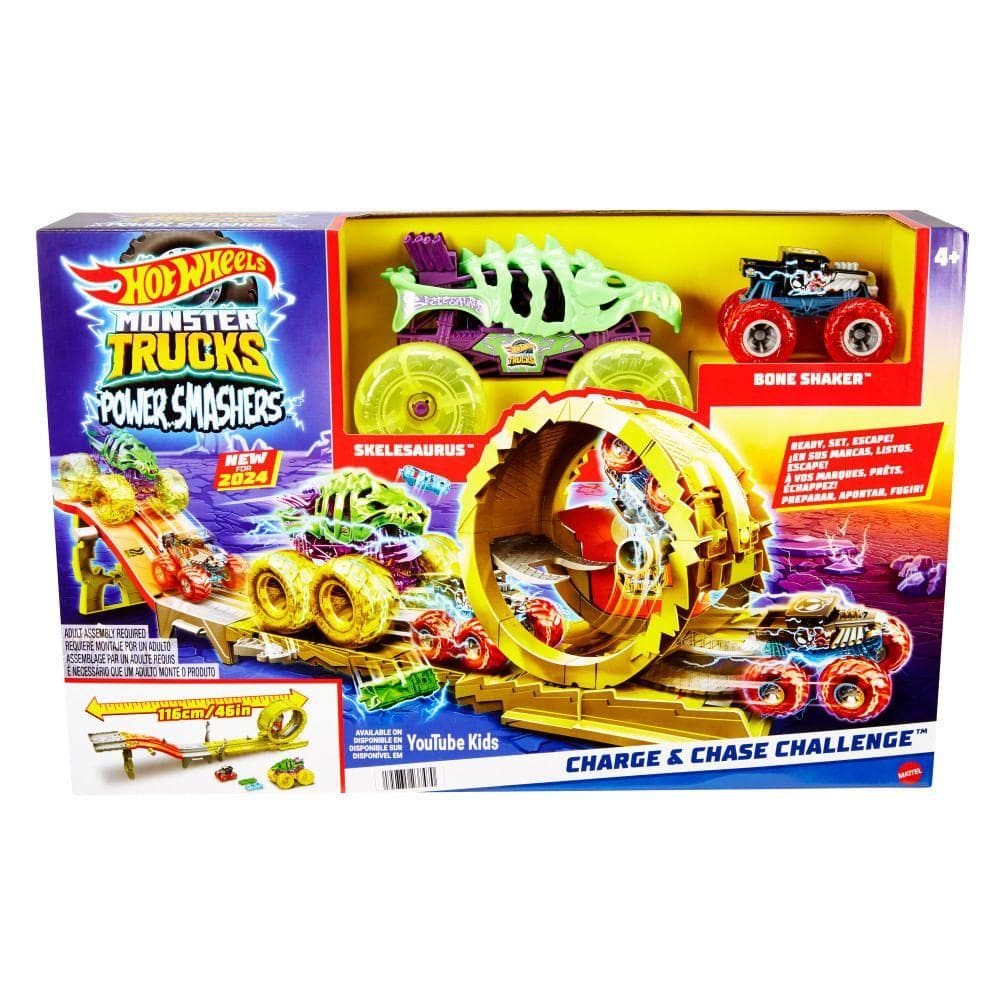 Hot Wheels Monster Trucks Energia de Demolição - Mattel