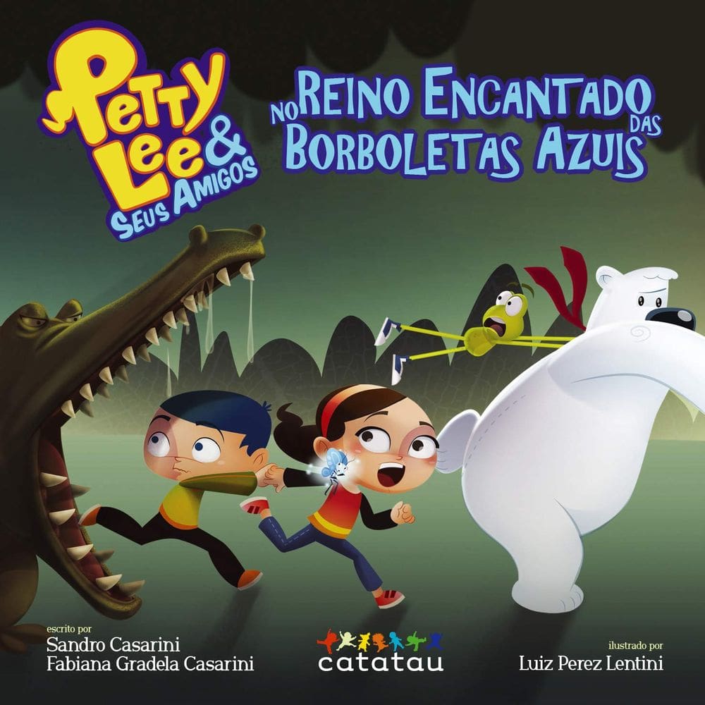 No Reino Encantado Das Borboletas Azuis