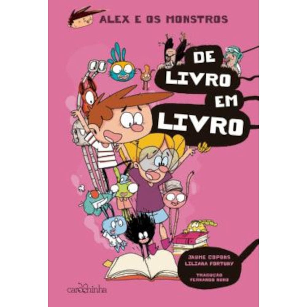 Alex E Os Monstros - Vol 06 - De Livro Em Livro
