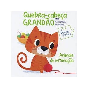 Quebra-Cabeça Grandão - Animais De Estimação