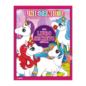 Meu Livro Secreto - Unicornios - Caneta Magica