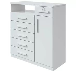 Comoda Lopas 06 Gav/01 Pt Da Vinci 2021 - Branco