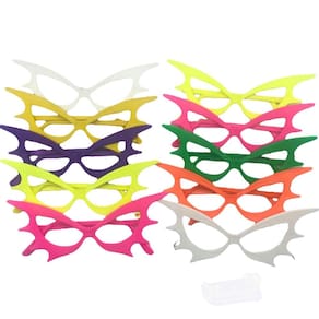 Óculos Sem Lentes Colorido Morcego - 10 Un
