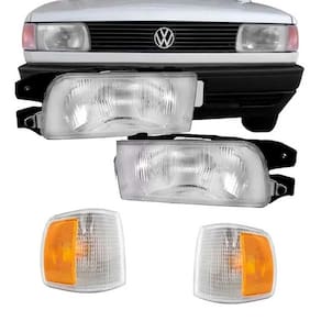 Par Farol Gol Parati Voyage G1 91/95 Saveiro G1 91 91/97 Foco Simples + Piscas
