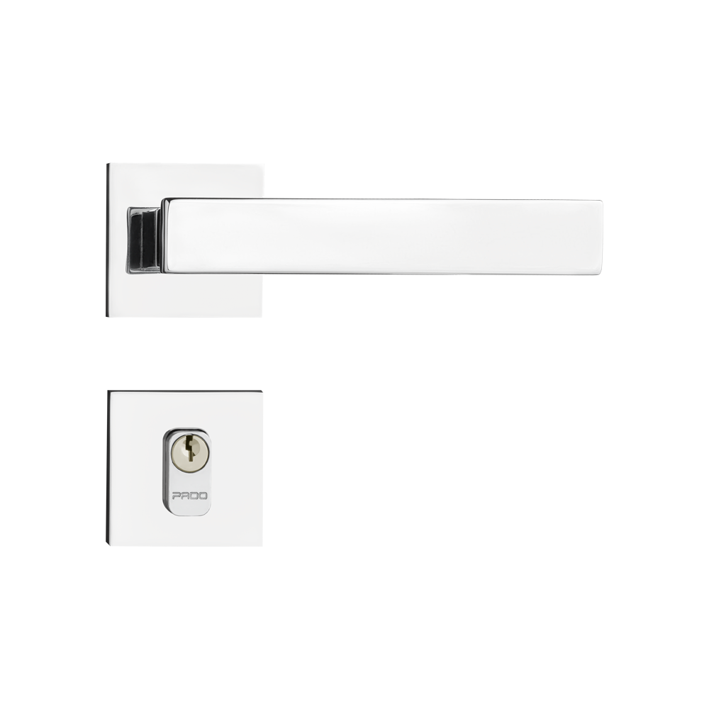 Fechadura Externa Retro Maq 55 Pado Polido