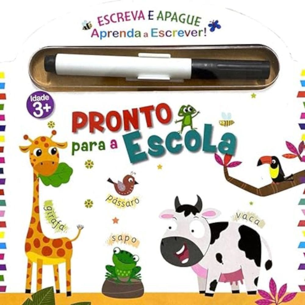 Escreva e apague - Pronto para a escola