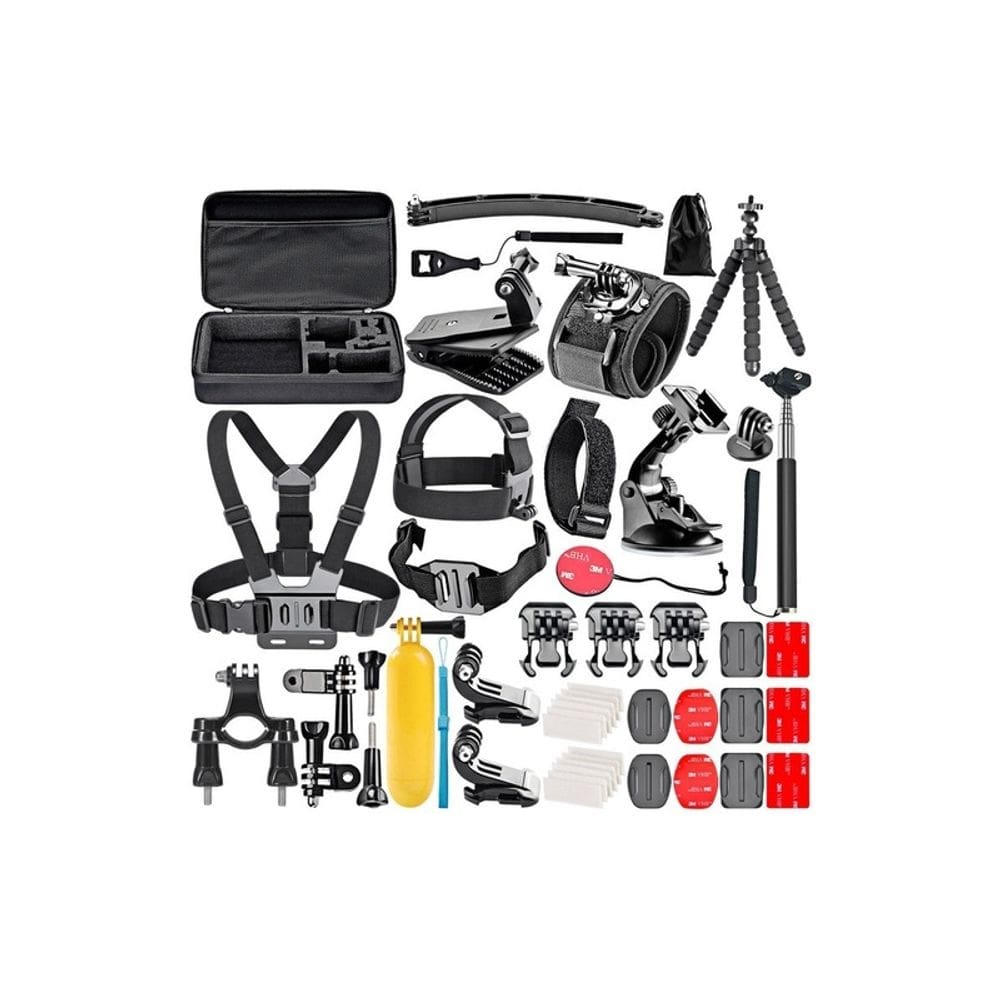 Kit de acessórios 50 em 1 para Hero 5/4/3/2/1 com estojo