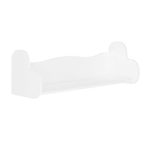 Prateleira de Parede 93 Cm Formato Coração Love Branco